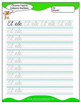 Elat Grubu Çalışma Sayfaları